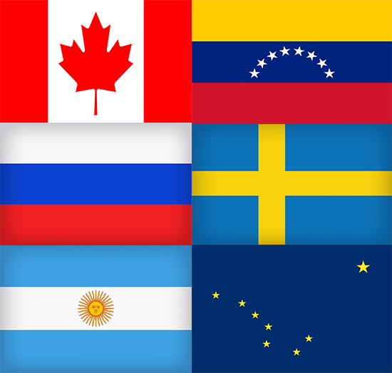 Gola stretta con acqua veloce e massi